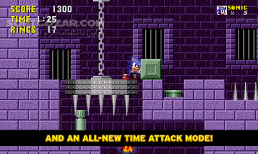 دانلود Sonic The Hedgehog 3.5.1 for Android +2.3 - دانلود سونیک 1 سگا برای اندروید برای اندروید - سافت گذر