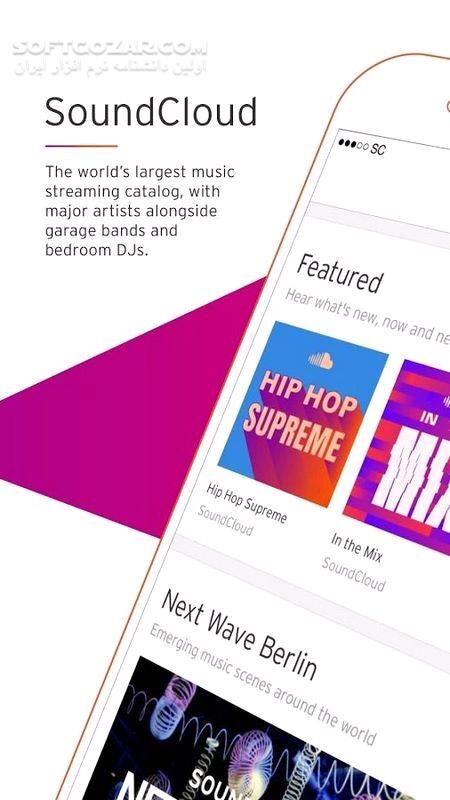 دانلود SoundCloud Music & Audio 2025.12.10 For Android +8.0 - دانلود ساند کلاد برای اندروید - سافت گذر