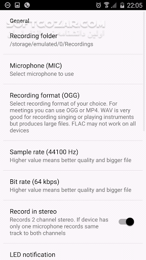 دانلود Sound & Voice Recorder - ASR Premium 87 for Android +2.3 - دانلود ضبط صدا برای اندروید - سافت گذر