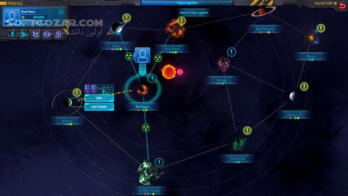 دانلود Space Run Galaxy - دانلود بازی فرار فضایی کهکشان - سافت گذر