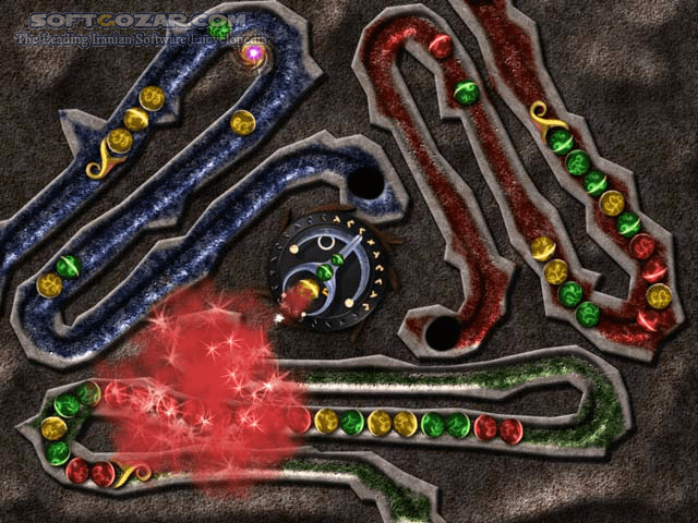 دانلود Sparkle - دانلود بازی جای دادن توپ در میان توپ های هم رنگ در حال عبور - سافت گذر