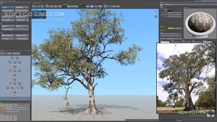 دانلود SpeedTree Modeler 10.0 (x64) - دانلود مدل‌سازی سه‌بعدی گیاهان و درختان - سافت گذر