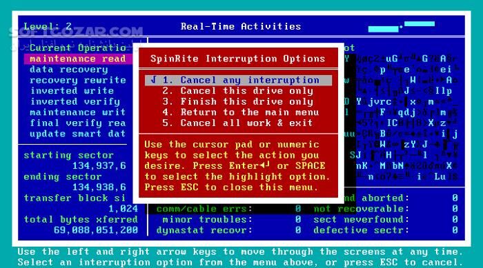 دانلود SpinRite 6.1 Release 4 - دانلود بازیابی اطلاعات - سافت گذر