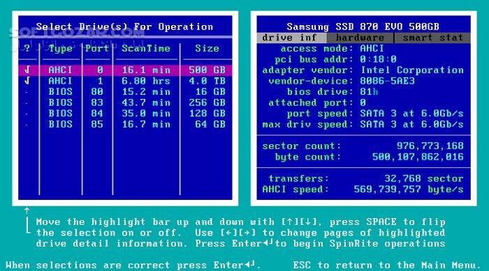 دانلود SpinRite 6.1 Release 4 - دانلود بازیابی اطلاعات - سافت گذر