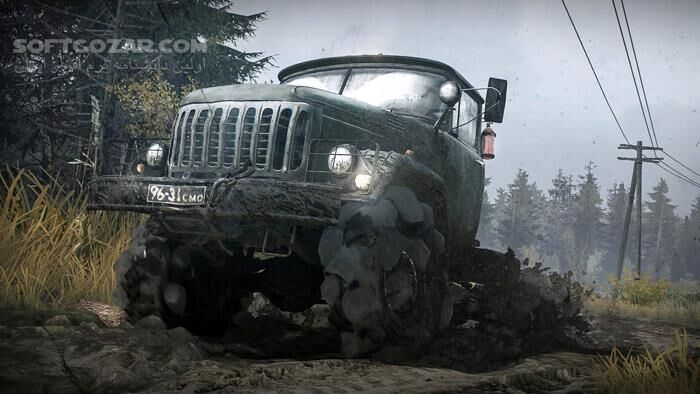 دانلود Spintires: Mudrunner - دانلود بازی شبیه ساز رانندگی با کامیون - سافت گذر