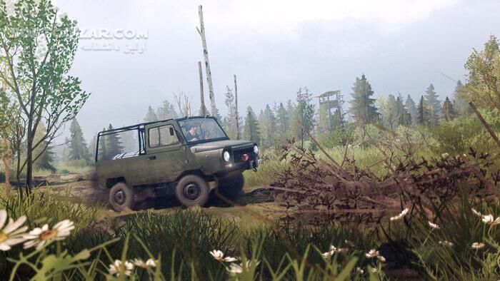 دانلود Spintires: Mudrunner - دانلود بازی شبیه ساز رانندگی با کامیون - سافت گذر