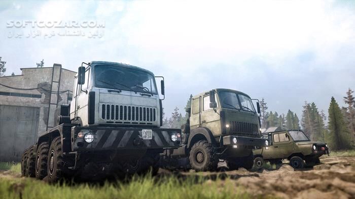 دانلود Spintires: Mudrunner - دانلود بازی شبیه ساز رانندگی با کامیون - سافت گذر