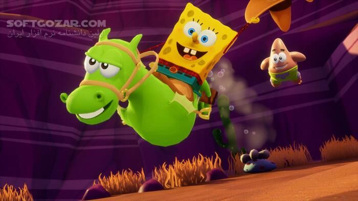 دانلود SpongeBob SquarePants: The Cosmic Shake - دانلود بازی باب اسفنجی - سافت گذر