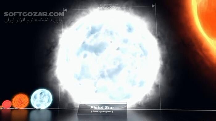 دانلود Star Size Comparison - دانلود مقایسه اندازه ستارگان - سافت گذر