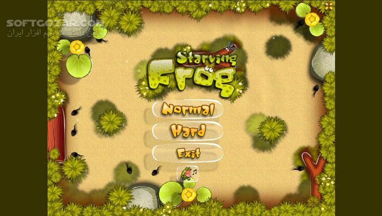 دانلود Starving Frog - دانلود بازی قورباغه‌ی گرسنه - سافت گذر