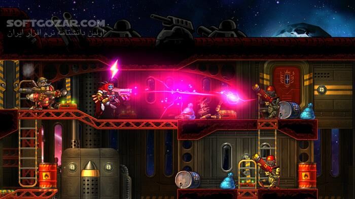 دانلود SteamWorld Heist The Outsider - دانلود بازی استیم ورلد سرقت بیگانه - سافت گذر