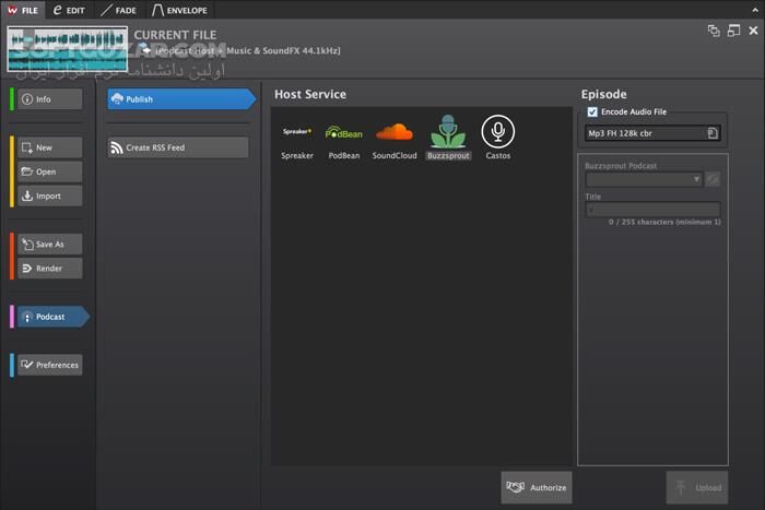دانلود Steinberg WaveLab Cast v2.0.21 - دانلود ساخت و ویرایش پادکست - سافت گذر