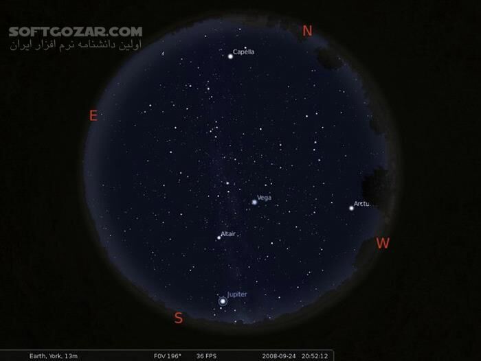 دانلود Stellarium 25.4 - دانلود ستاره شناسی - سافت گذر