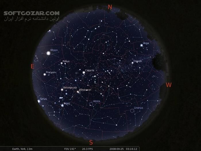 دانلود Stellarium 25.4 - دانلود ستاره شناسی - سافت گذر