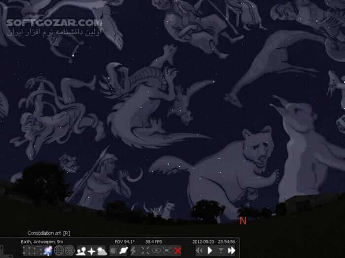 دانلود Stellarium 25.4 - دانلود ستاره شناسی - سافت گذر