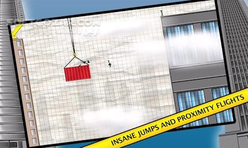 دانلود Stickman Base Jumper 4.1 for Android +2.3 - دانلود بازی آدمک چترباز برای اندروید - سافت گذر