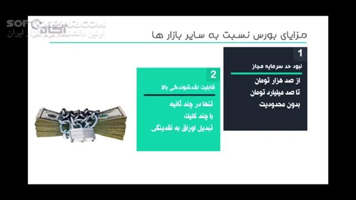 دانلود مجموعه ویدئوهای آموزش فارسی سرمایه‌گذاری در بورس - دانلود آموزش بورس - سافت گذر