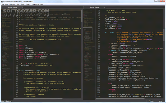 دانلود Sublime Text 4 Build 4200 / macOS - دانلود ساب لایم تکست - سافت گذر