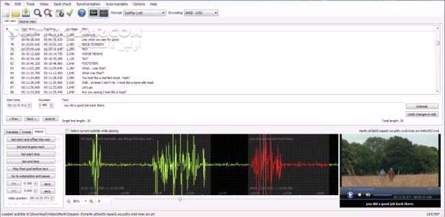 دانلود Subtitle Edit 4.0.14 + Portable - دانلود ویرایش زیرنویس افزدون زیرنویس - سافت گذر