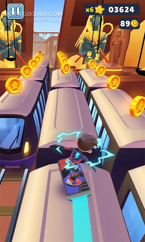 دانلود Subway Surfers 3.56.1 for Android +6.0 - دانلود بازی دونده مترو برای اندروید - سافت گذر