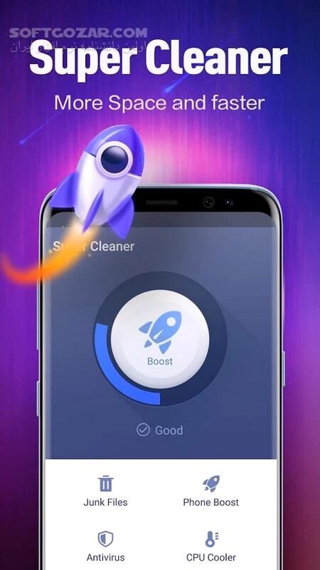 دانلود Super Cleaner 2.4.30.115711 for Android +4.0 - دانلود بهینه ساز سوپر کلینر برای اندروید - سافت گذر