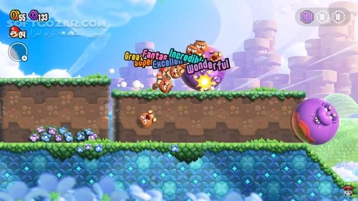 دانلود Super Mario Bros. Wonder - دانلود بازی بازی سوپر ماریو برای کامپیوتر - سافت گذر