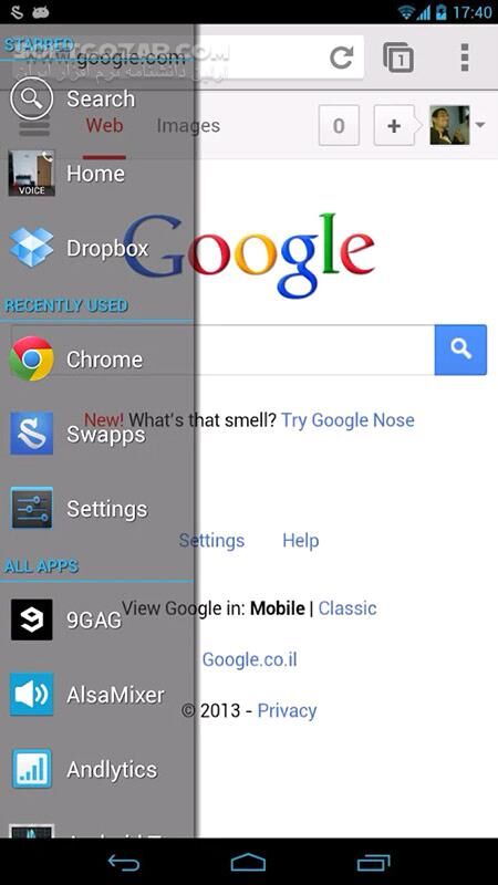 دانلود Swapps! All Apps, Everywhere 2.3.4 for Android - دانلود نوار ابزار برای اندروید - سافت گذر