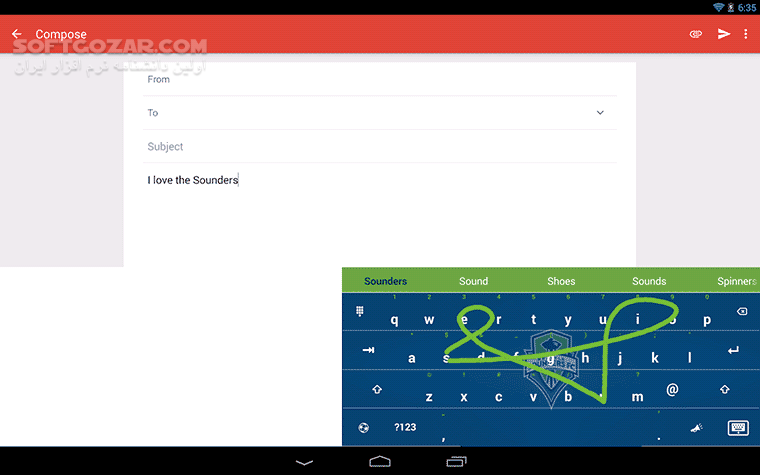 دانلود Swype Keyboard 3.2.4.3020400.50699 for Android +4.0 - دانلود کیبرد تایپ به صورت Swype برای اندروید - سافت گذر