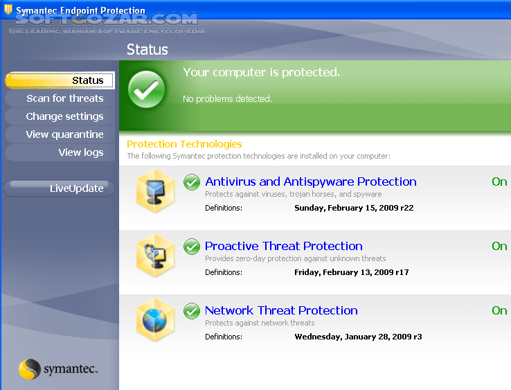 دانلود Symantec Endpoint Protection Small Business Edition 12.1.5337.5000 + Client 14.0.3929.1200 Win/Mac/Linux - دانلود سیمانتک اندپوینت - سافت گذر