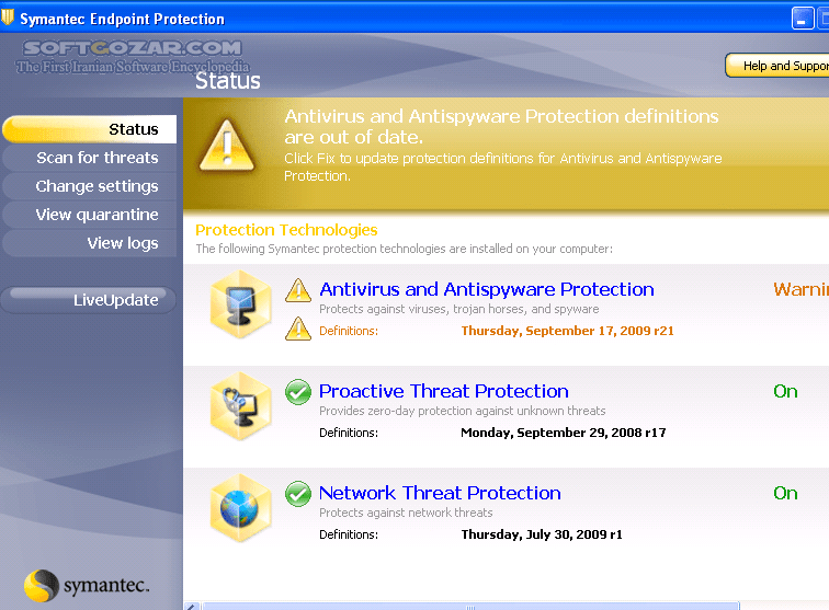 دانلود Symantec Endpoint Protection 14.3.9689.7000 Full Win/Mac/Linux - دانلود سیمانتک آنتی ویروس - سافت گذر