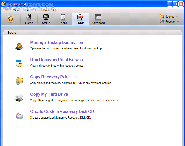 دانلود Symantec Norton Ghost 15.0.1.36526 SP1 /Symantec Backup Exec 2015 14.2 / Symantec Ghost 12.0.0.11761 BootCD - دانلود قوی‌ترین نرم افزار بکاپ و بازگردانی اطلاعات سیستم - سافت گذر