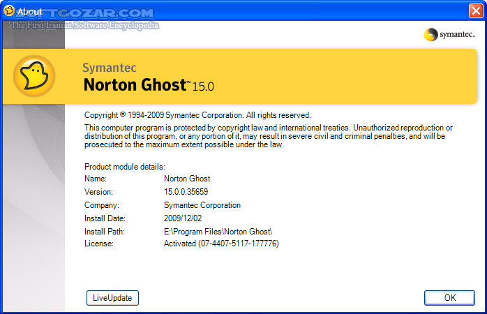 دانلود Symantec Norton Ghost 15.0.1.36526 SP1 /Symantec Backup Exec 2015 14.2 / Symantec Ghost 12.0.0.11761 BootCD - دانلود قوی‌ترین نرم افزار بکاپ و بازگردانی اطلاعات سیستم - سافت گذر