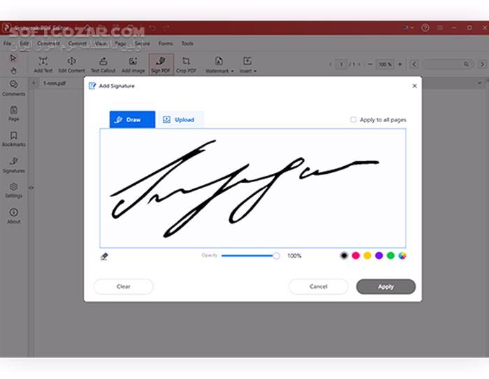 دانلود Systweak PDF Editor 1.0.0.8447 + Portable - دانلود ویرایش مستقیم فایل‌های پی‌دی‌اف - سافت گذر
