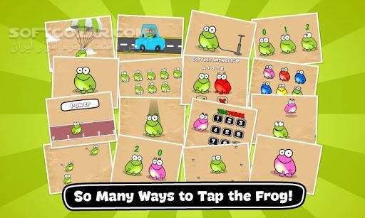 دانلود Tap the Frog Doodle 1.9 for Android - دانلود بازی با قورباغه ها برای اندروید - سافت گذر