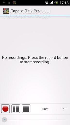 دانلود Tape-a-Talk Pro Voice Recorder Pro 2.0.8 for Android +2.3 - دانلود ضبط صدا با کیفیت برای اندروید - سافت گذر