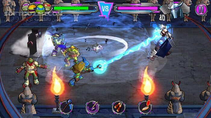 دانلود Teenage Mutant Ninja Turtles Portal Power - دانلود بازی بازی لاک پشت های نینجا - سافت گذر