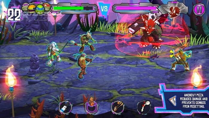 دانلود Teenage Mutant Ninja Turtles Portal Power - دانلود بازی بازی لاک پشت های نینجا - سافت گذر