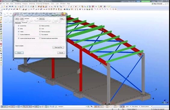دانلود Tekla Structures 2025 SP6 /2024 SP3 / 2023 SP6 / 2022 SP7 / 2021 SP12 / 2020 SP11 / 2019 / 2018 / 2017i SP2 - دانلود طراحی سازه تکلا - سافت گذر