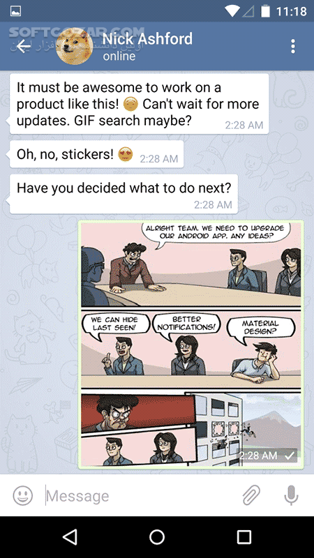 دانلود Telegram 5.12.1 for Android - دانلود تلگرام برای اندروید - سافت گذر