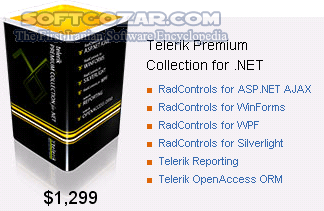 دانلود Telerik Collection for .NET 2024 Q4 / 2022 R3 Retail / 2021 R3 SP1 / 2020 R1 / 2019 SP1 R2 - دانلود مجموعه کامل کامپوننت های شرکت تلریک - سافت گذر