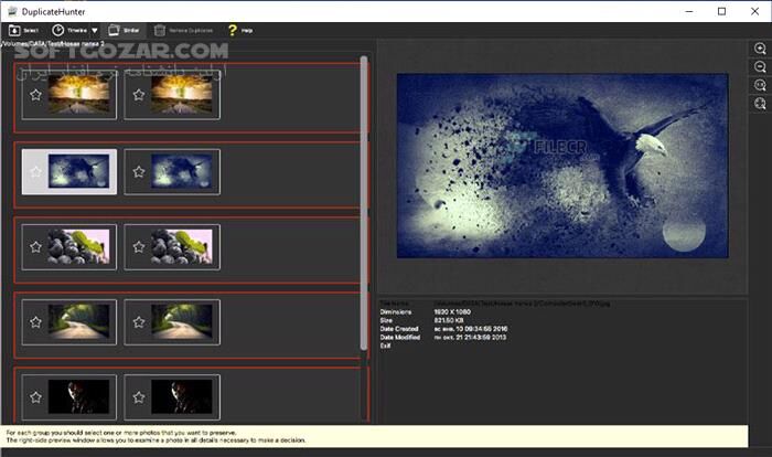 دانلود Teorex DupHunter 3.0.1 - دانلود حذف عکس های تکراری - سافت گذر