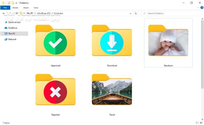 دانلود Teorex FolderIco 8.1.3 - دانلود تغییر رنگ فولدرها - سافت گذر