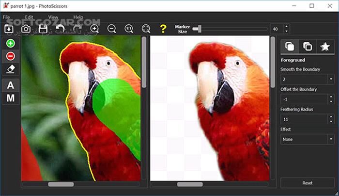 دانلود Teorex PhotoScissors 9.2.2 - دانلود حذف پس زمینه عکس - سافت گذر