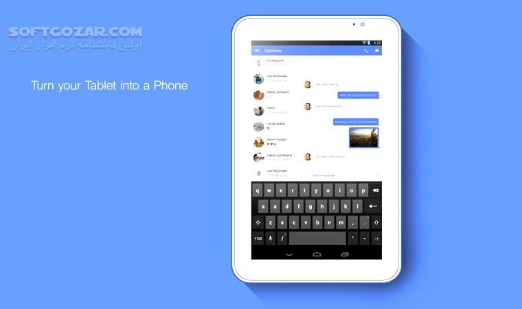 دانلود TextNow Free US Calls & Texts 21.42.0.0 for Android +6.0 - دانلود شماره مجازی برای اندروید - سافت گذر