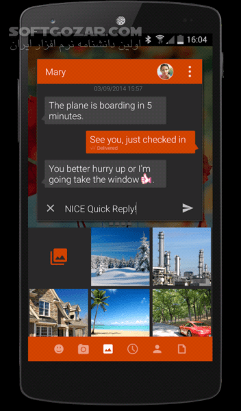 دانلود Textra SMS Full 4.82 for Android +7.0 - دانلود ارسال اس ام اس برای اندروید - سافت گذر
