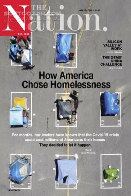 دانلود بررسی و تحلیل مسائل روز دنیای بین المللی - دانلود کتاب مجله The Nation ژانویه 25 ؛ 2021 - سافت گذر