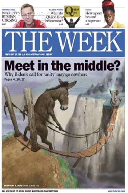 دانلود مجله تخصصی برای علاقه مندان به اخبار اجتماعی، سیاسی و اقتصادی - دانلود کتاب مجله The Week USA 8 فوریه 2021 - سافت گذر