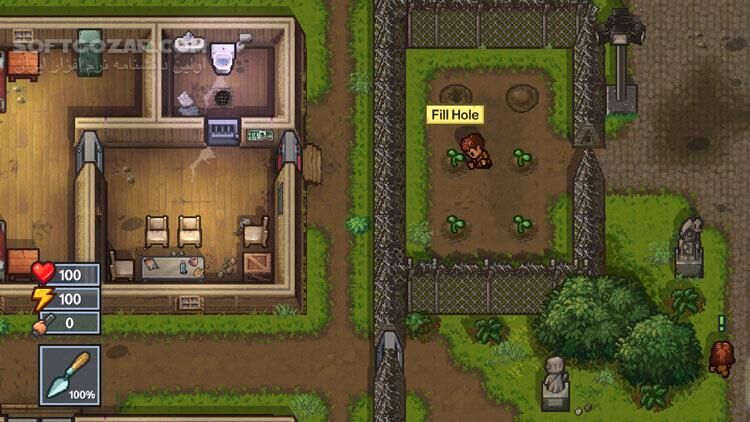 دانلود The Escapists 2 - Wicked Ward + Updates - دانلود بازی فرار از زندان - سافت گذر