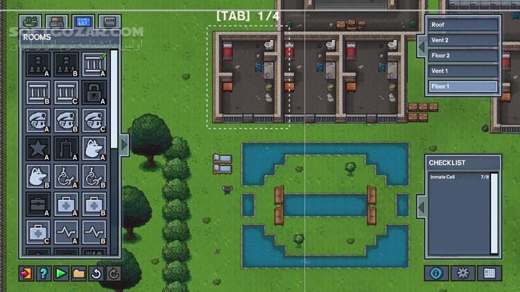 دانلود The Escapists 2 - Wicked Ward + Updates - دانلود بازی فرار از زندان - سافت گذر