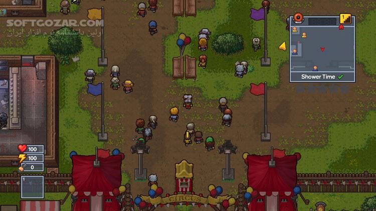 دانلود The Escapists 2 - Wicked Ward + Updates - دانلود بازی فرار از زندان - سافت گذر